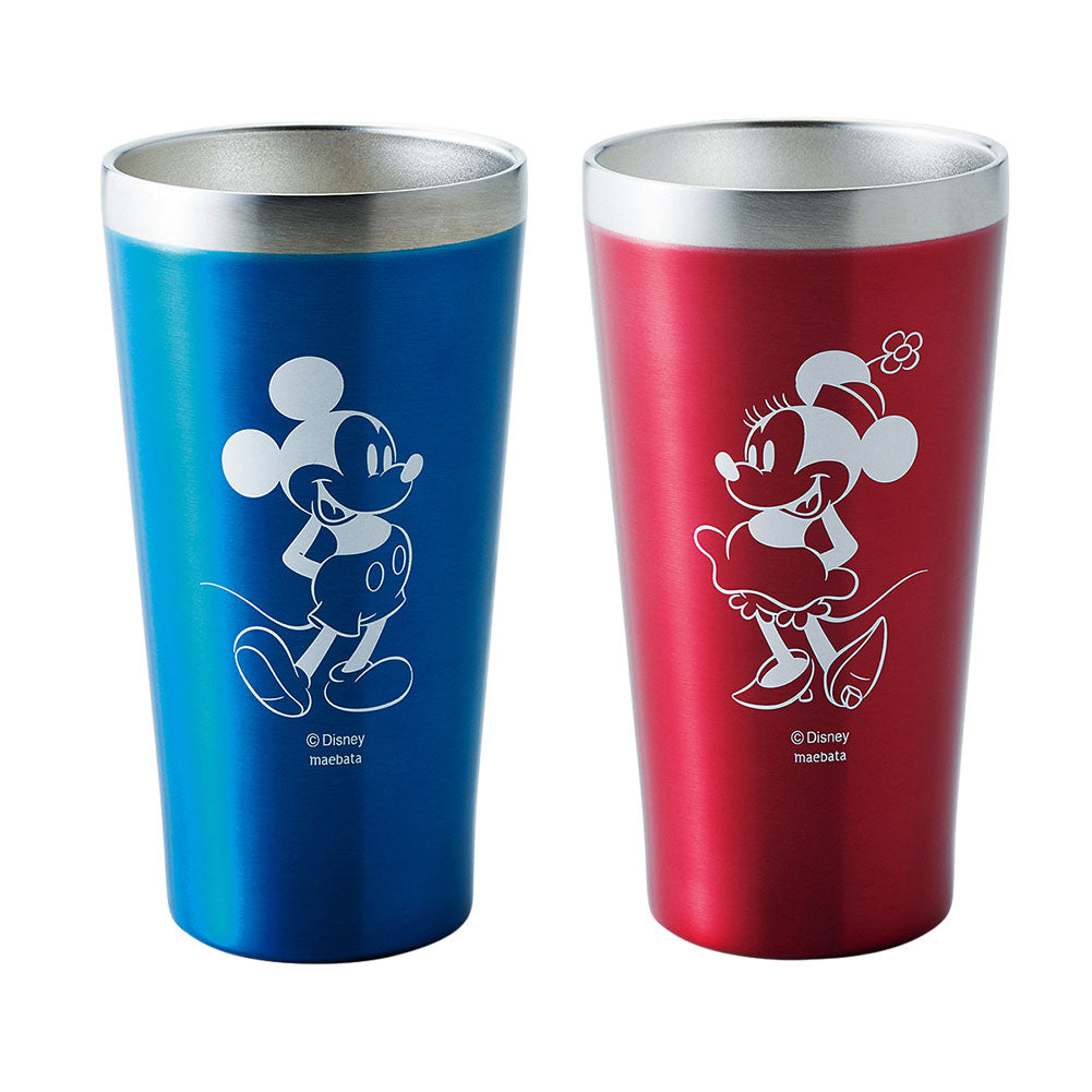 ディズニー Disney ディズニー ペアメタル サーモタンブラー【返品不可商品】,51379.ミッキーミニー