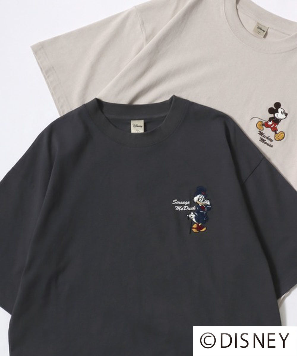 ディズニー Disney ミッキー ズートピア ベイマックス リロ＆スティッチ ルシファー キャラクター 半袖 Tシャツ （ブラック系その他5） ブラック系その他5