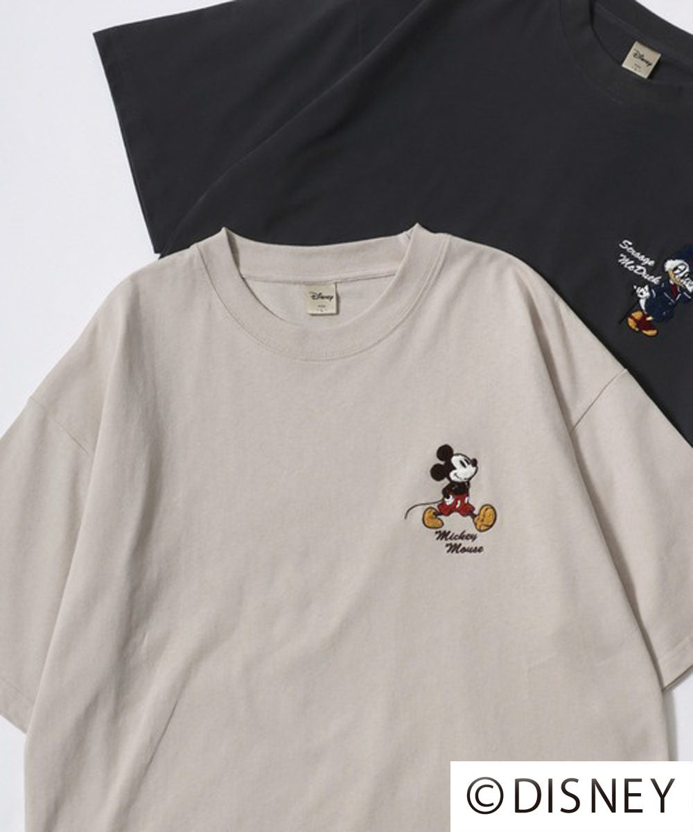 ディズニー Disney ミッキー ズートピア ベイマックス リロ＆スティッチ ルシファー キャラクター 半袖 Tシャツ （ブラック系その他5） ブラック系その他5