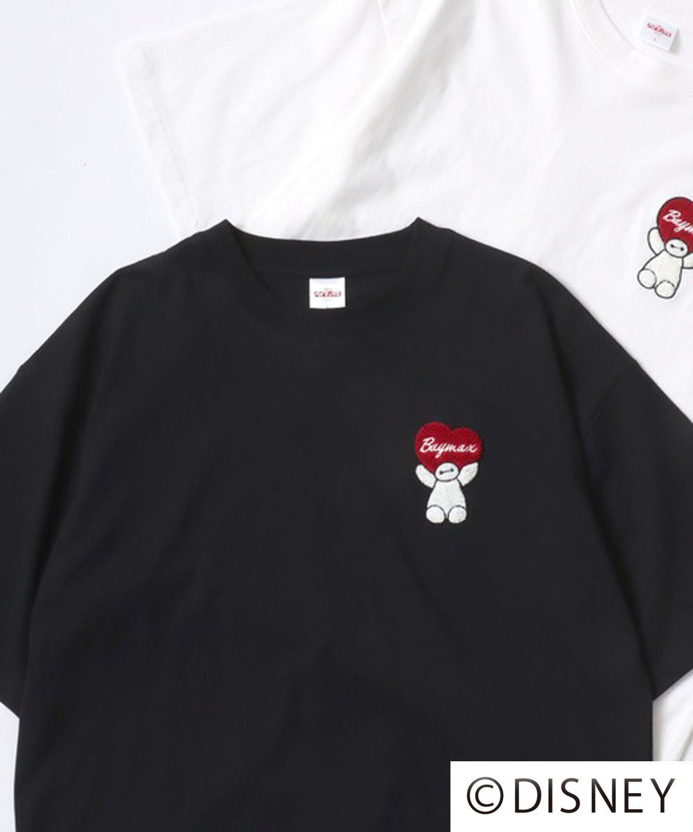 ディズニー Disney ミッキー ズートピア ベイマックス リロ＆スティッチ ルシファー キャラクター 半袖 Tシャツ （ブラック系その他5） ブラック系その他5