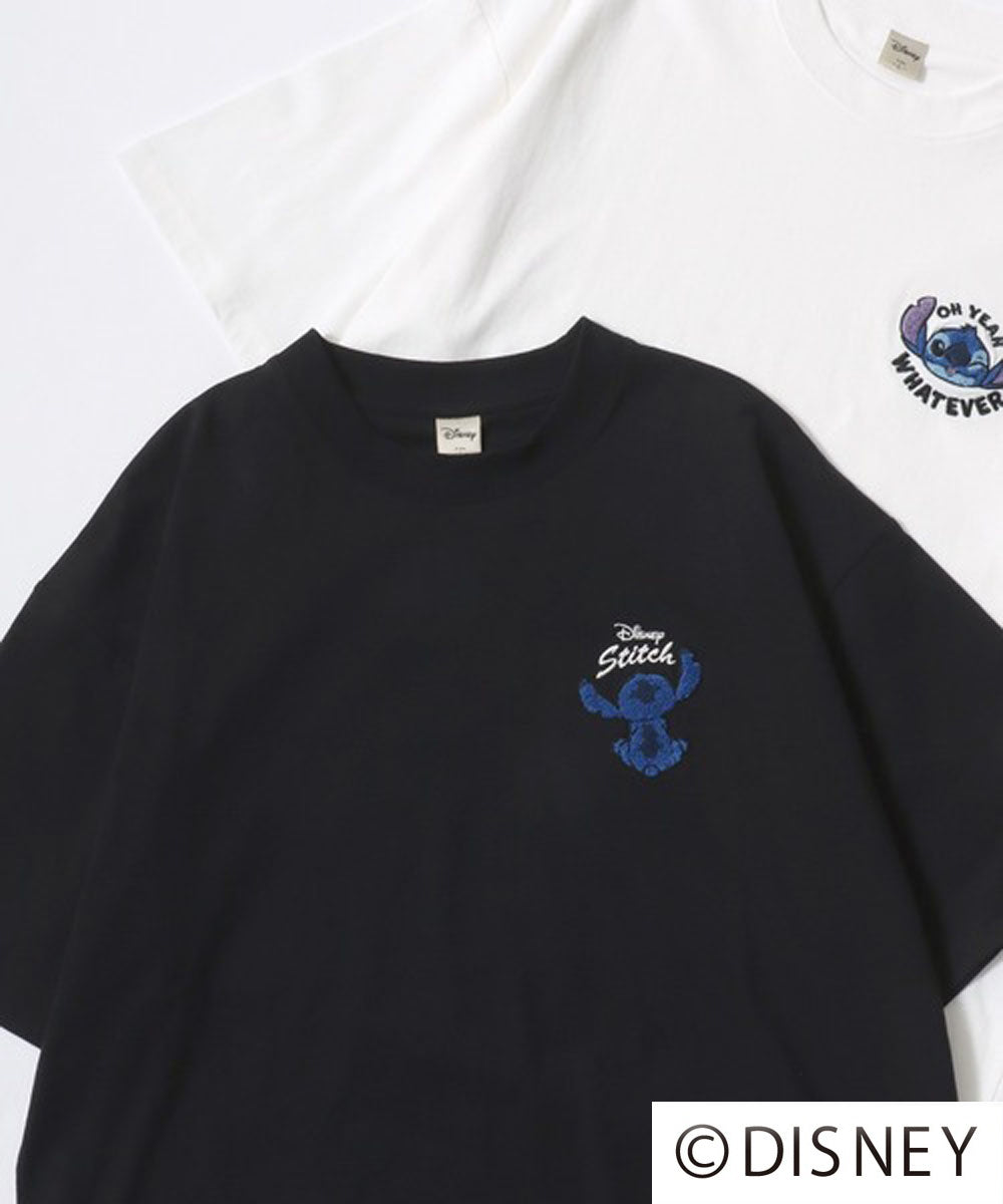 ディズニー Disney ミッキー ズートピア ベイマックス リロ＆スティッチ ルシファー キャラクター 半袖 Tシャツ （ブラック系その他5） ブラック系その他5