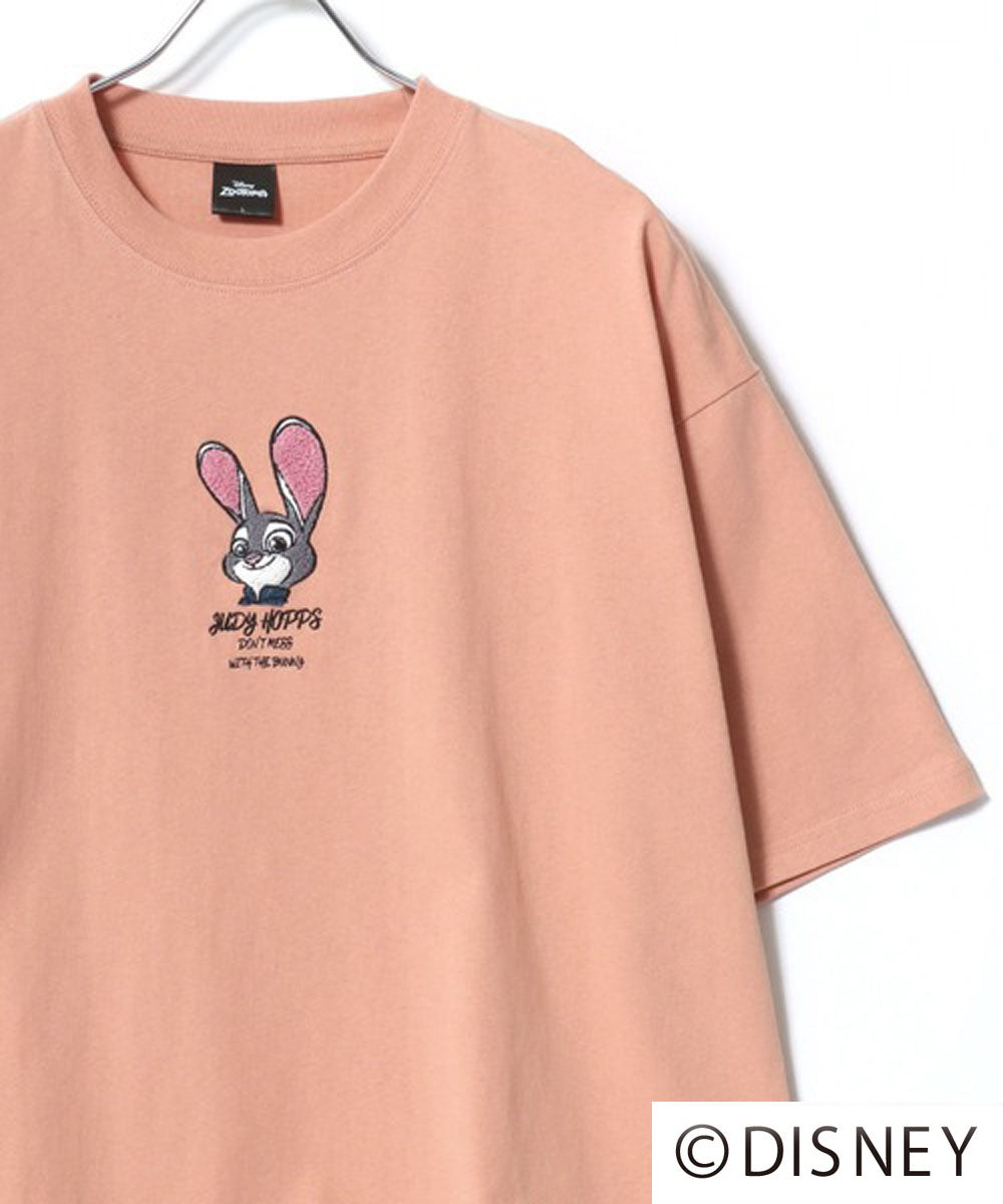 ディズニー Disney ミッキー ズートピア ベイマックス リロ＆スティッチ ルシファー キャラクター 半袖 Tシャツ （オレンジ系その他） オレンジ系その他