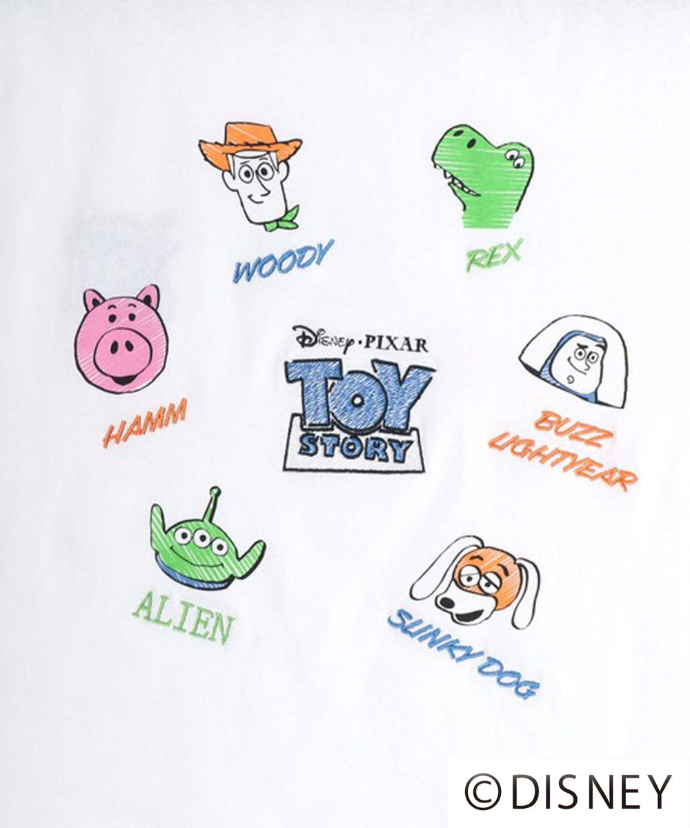ディズニー Disney 『ミッキーマウス』『ベイマックス』『トイ・ストーリー』『ズートピア』 キャラクター 半袖 Tシャツ （ホワイト系その他4） ホワイト系その他4
