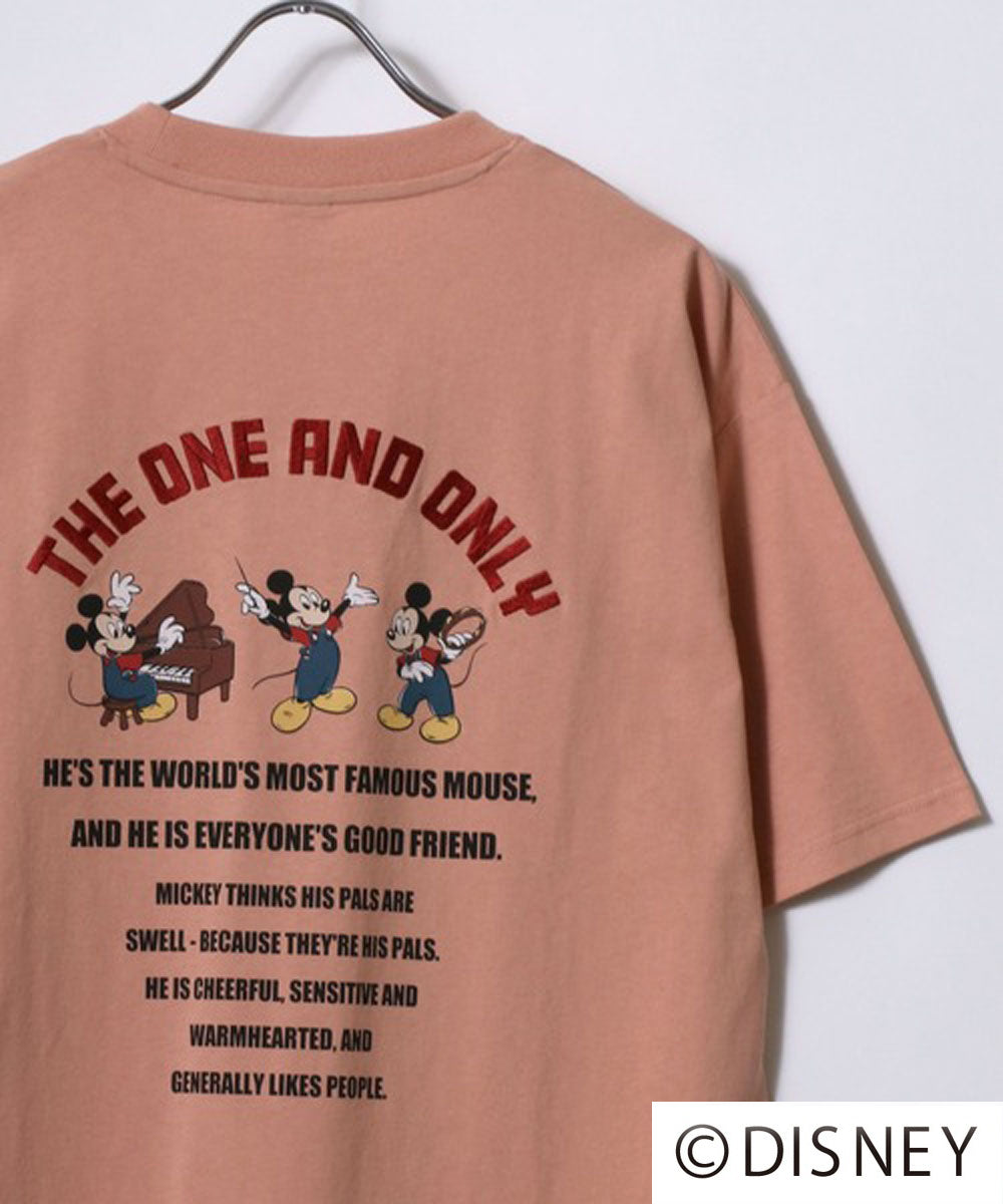 ディズニー Disney 『ミッキーマウス』『ベイマックス』『トイ・ストーリー』『ズートピア』 キャラクター 半袖 Tシャツ （オレンジ系その他） オレンジ系その他