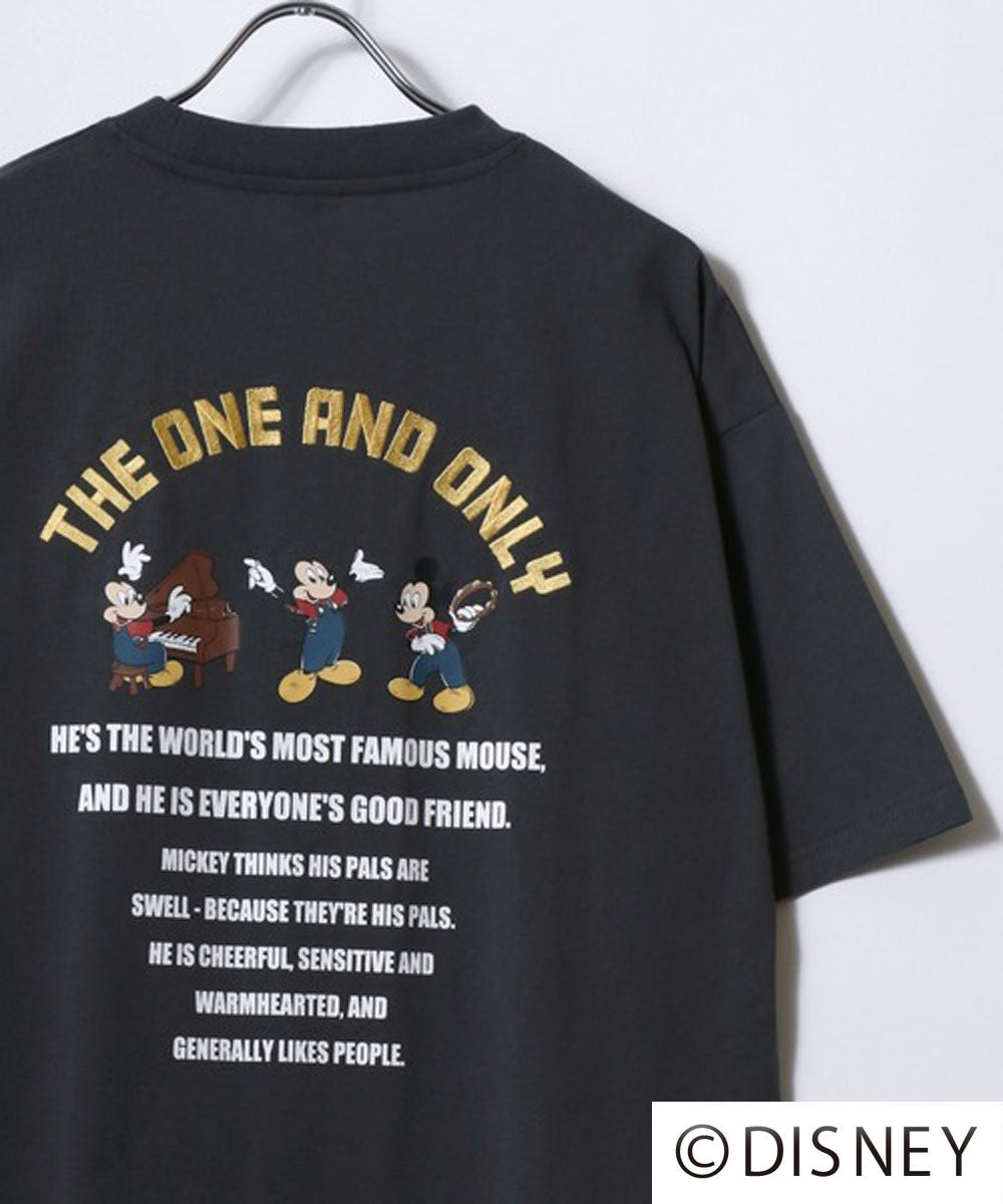 ディズニー Disney 『ミッキーマウス』『ベイマックス』『トイ・ストーリー』『ズートピア』 キャラクター 半袖 Tシャツ （ブラック系その他3） ブラック系その他3