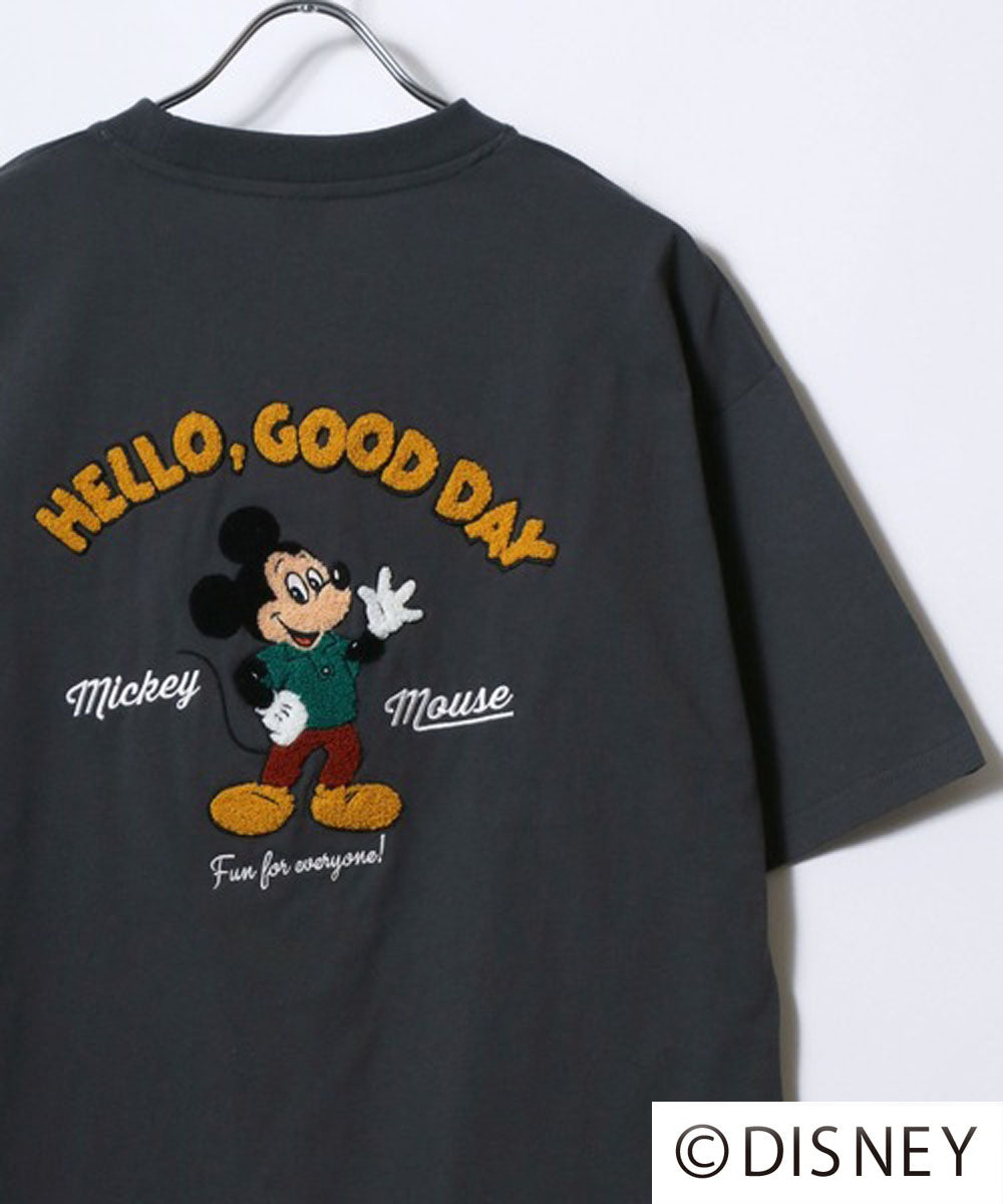 ディズニー Disney 『ミッキーマウス』『ベイマックス』『トイ・ストーリー』『ズートピア』 キャラクター 半袖 Tシャツ （ブラック系その他2） ブラック系その他2
