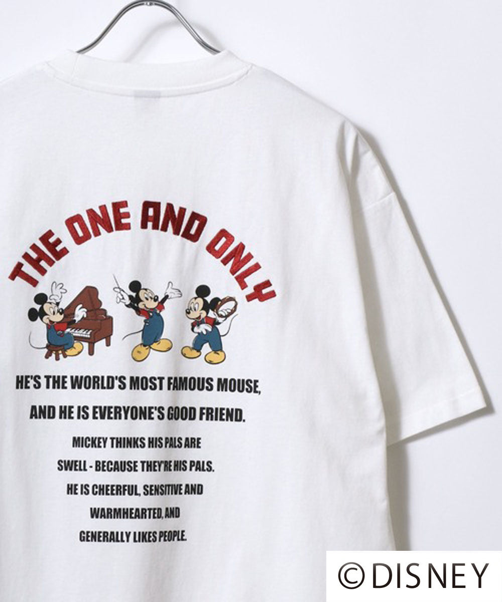 ディズニー Disney 『ミッキーマウス』『ベイマックス』『トイ・ストーリー』『ズートピア』 キャラクター 半袖 Tシャツ （ホワイト系その他3） ホワイト系その他3