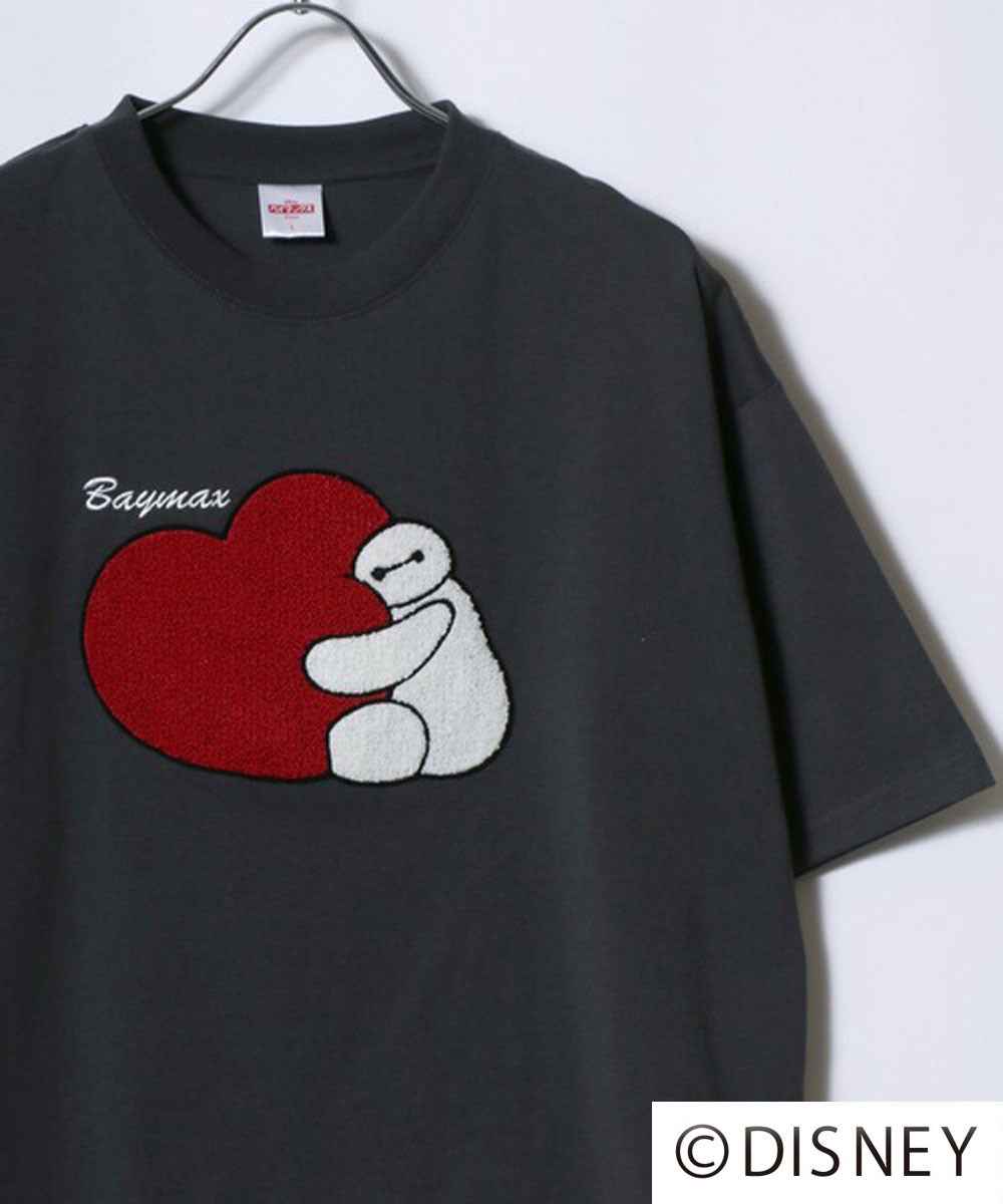 ディズニー Disney 『ミッキーマウス』『ベイマックス』『トイ・ストーリー』『ズートピア』 キャラクター 半袖 Tシャツ （スミクロ） スミクロ