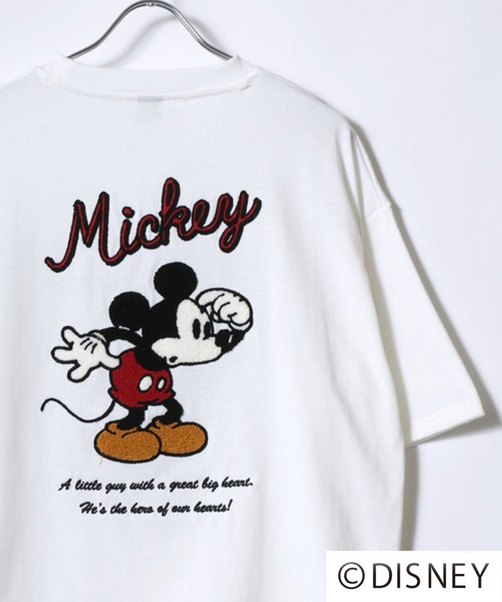 ディズニー Disney 『ミッキーマウス』『ベイマックス』『トイ・ストーリー』『ズートピア』 キャラクター 半袖 Tシャツ （ホワイト） ホワイト