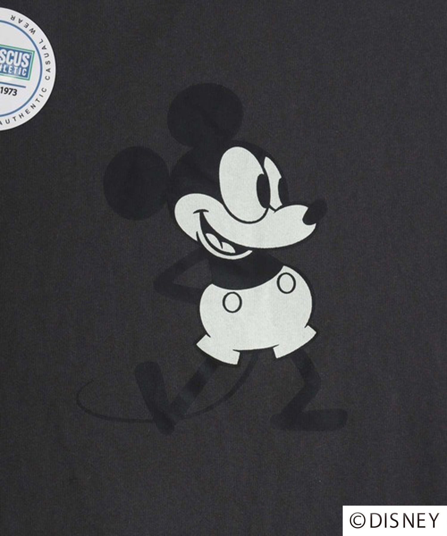 ディズニー Disney オーバーサイズ ミッキー ヴィンテージ レトロプリント 半袖Tシャツ （ホワイト） ホワイト