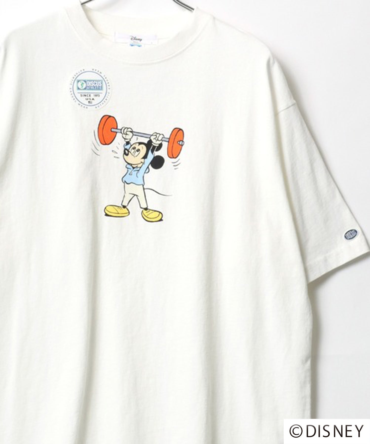ディズニー Disney オーバーサイズ ミッキー ヴィンテージ レトロプリント 半袖Tシャツ （ホワイト系その他3） ホワイト系その他3