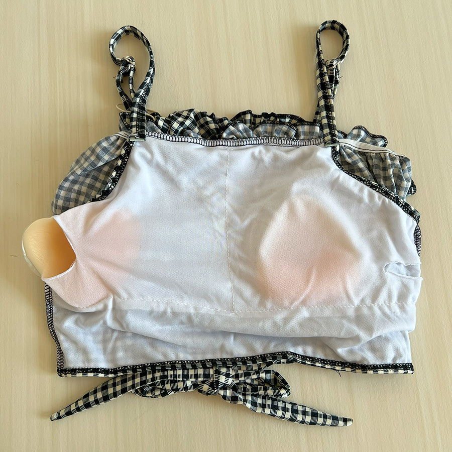 ダイヤモンドハーツ Diamond Hearts 【水着に使える】らくらく盛れる三角シリコンパッド 水着やブラジャーに入れるだけ （ベージュ） ベージュ
