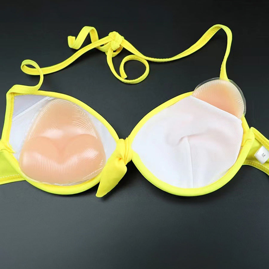 ダイヤモンドハーツ Diamond Hearts 【訳あり新品】【水着に使える】らくらく盛れる三角シリコンパッド 水着やブラジャーに入れるだけ （ベージュ） ベージュ