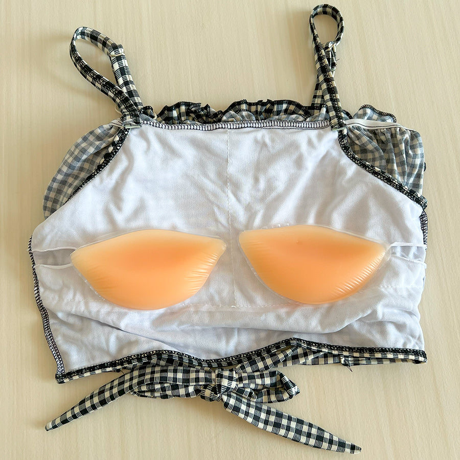 ダイヤモンドハーツ Diamond Hearts 【訳あり新品】【水着に使える】らくらく盛れるリーフ型シリコンパッド 水着やブラジャーに入れるだけ （ベージュ） ベージュ