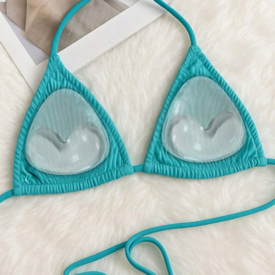 ダイヤモンドハーツ Diamond Hearts 【訳あり新品】【水着に使える】らくらく盛れる三角クリアタイプシリコンパッド 水着やブラジャーに入れるだけ （クリア） クリア