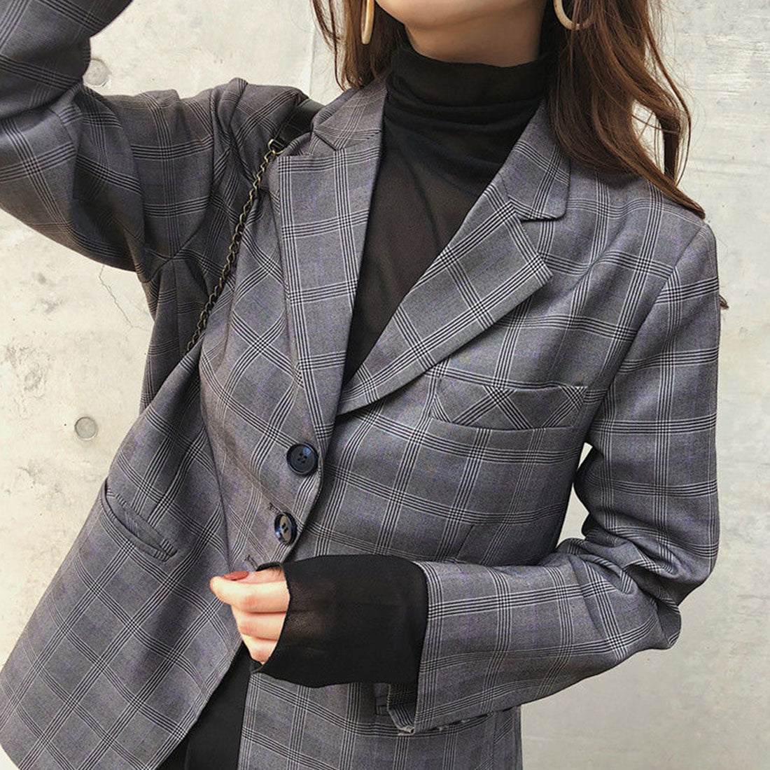ダイヤモンドハーツ Diamond Hearts シースルートップス長袖シアータートルネック
