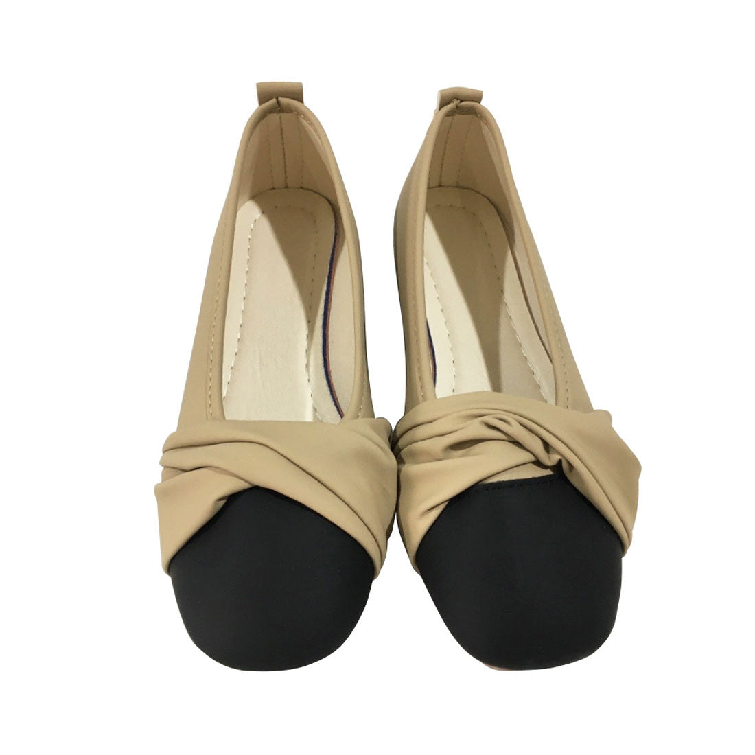 Dewlily Square Toe Chunky Heel Korean Fashion Teens 20s 30s Elegant Mature Low Heel Long Wear Fatigue-Free Leg Lengthening Effect