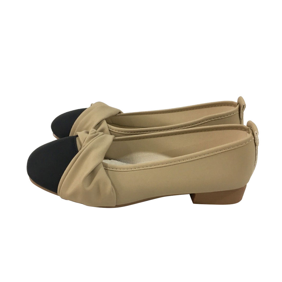 Dewlily Square Toe Chunky Heel Korean Fashion Teens 20s 30s Elegant Mature Low Heel Long Wear Fatigue-Free Leg Lengthening Effect