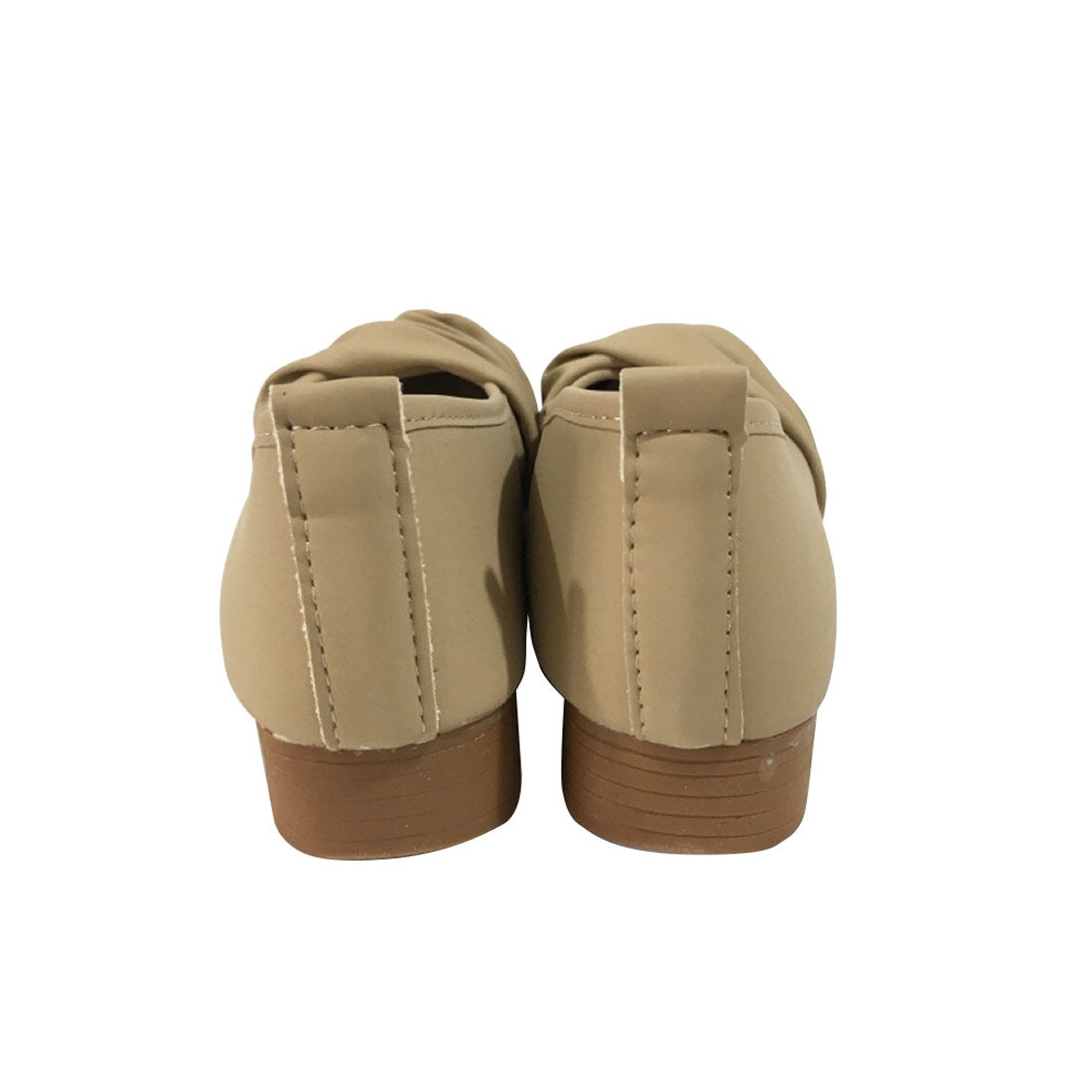 Dewlily Square Toe Chunky Heel Korean Fashion Teens 20s 30s Elegant Mature Low Heel Long Wear Fatigue-Free Leg Lengthening Effect