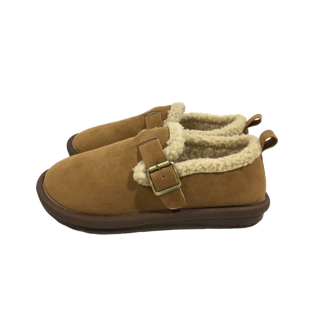 Dewlily Flat Boa Shoes for Women, Teens, 20s, 30s, Korean Fashion, Autumn, Winter, Casual, Cute, Black, Simple, Plain, Warm, Shoes, Boots