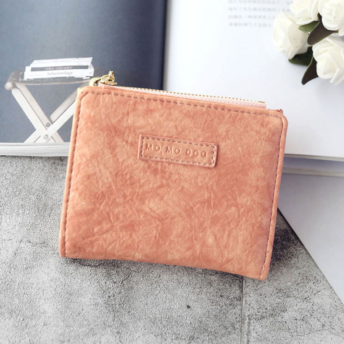 Durilly Dewlily Dewlily Dewlily Dewlily dewlile Mini Wallet女士女士韓國統治20S 30S辦公室Cajual碎片盒案例箱套禮物夾最低禮品