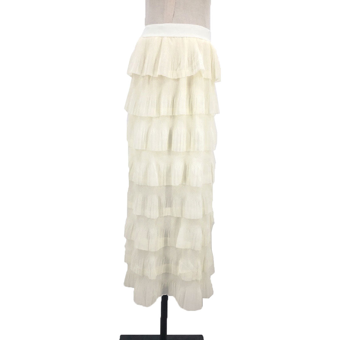 Dewlily Tiered Frill Skirt for Women, Spring, Summer, Autumn, Teens, 2