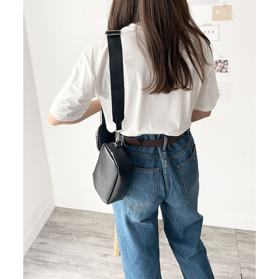 デューリリー Dewlily フロントロゴ半袖Tシャツ 夏トップス 半袖 デイリー ラフ シャツ Tシャツ カジュアル 韓国 ファッション レディース 春夏 着回し 体型カバー （オレンジ） オレンジ