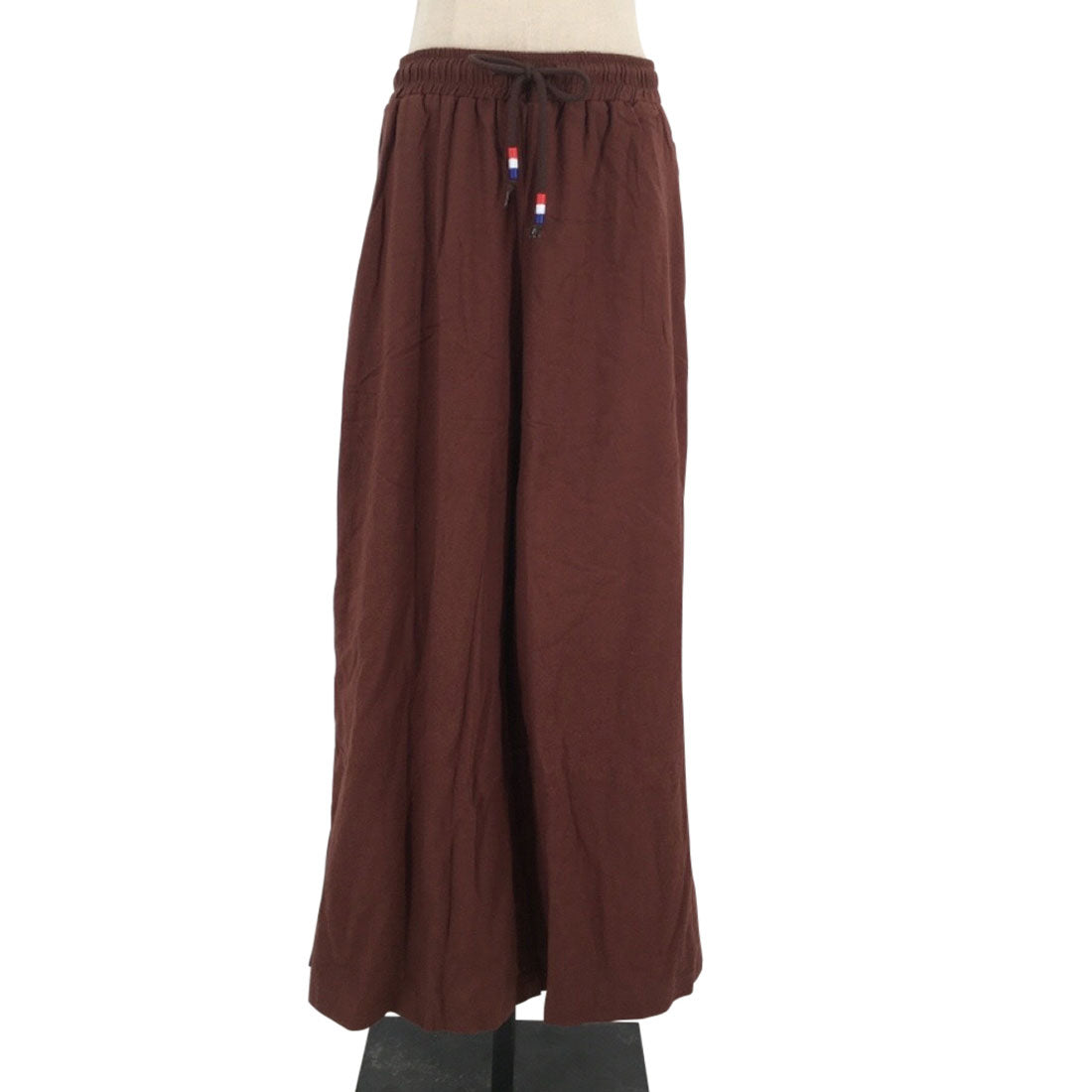Dewlily Casual Wide Pants Women's Bottoms Spring Clothes Summer Clothes Autumn Clothes Korean Fashion Teens 20s 30s Office Casual Plus Size