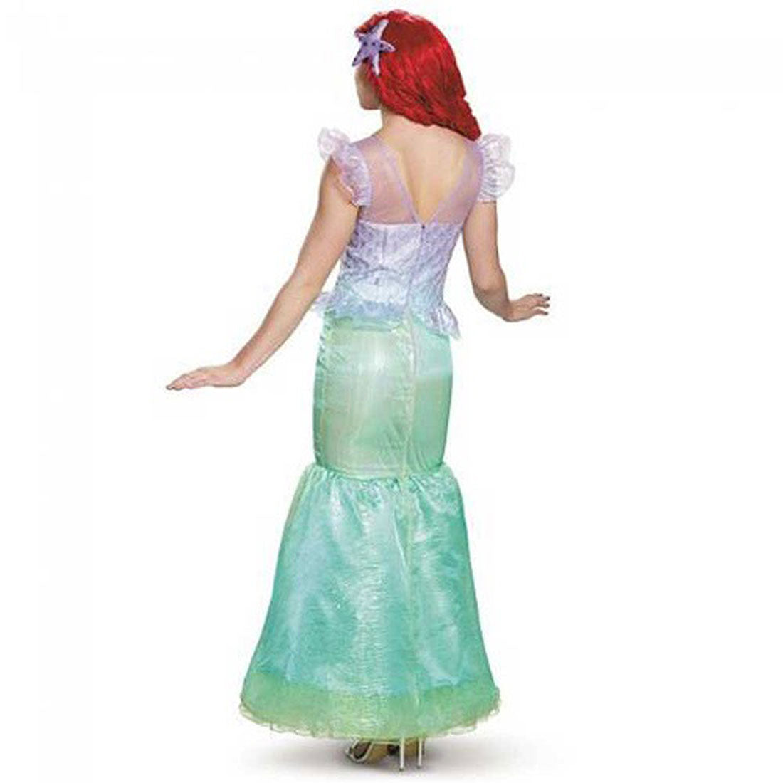 Disguise Halloween Cosplay Disney Ariel Ultra Prestige Deluxe Costume for Adults 98451N