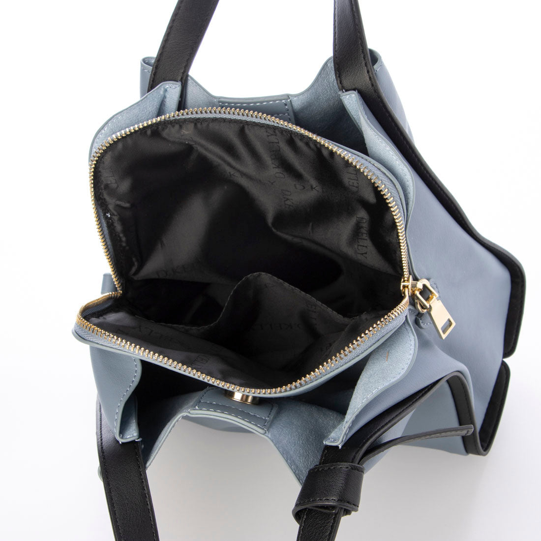 ディーケリー D.KELLY ハンドバッグ 2way ショルダーバッグ レディース D.KELLY バイカラー 自立 軽量 コンパクト ソフトレザー DK-ML-7103 （シルバー） シルバー