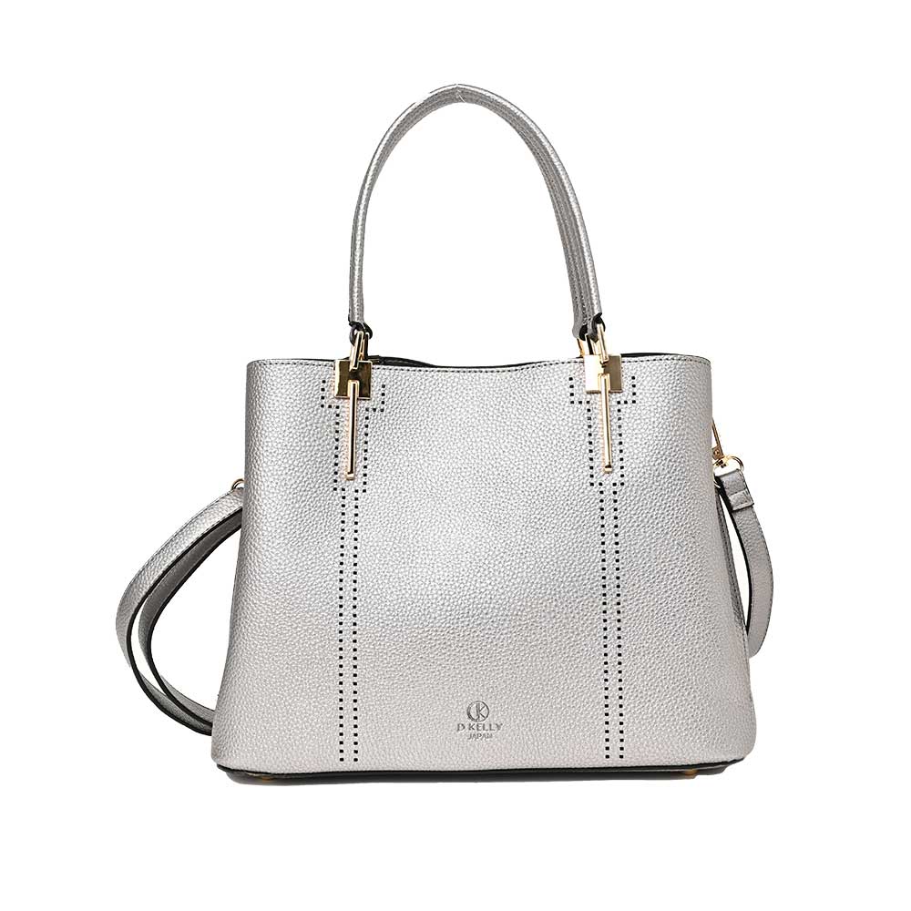 D.KELLY Tote Bag Punching Design Tote Soft Material Rich Color Variati