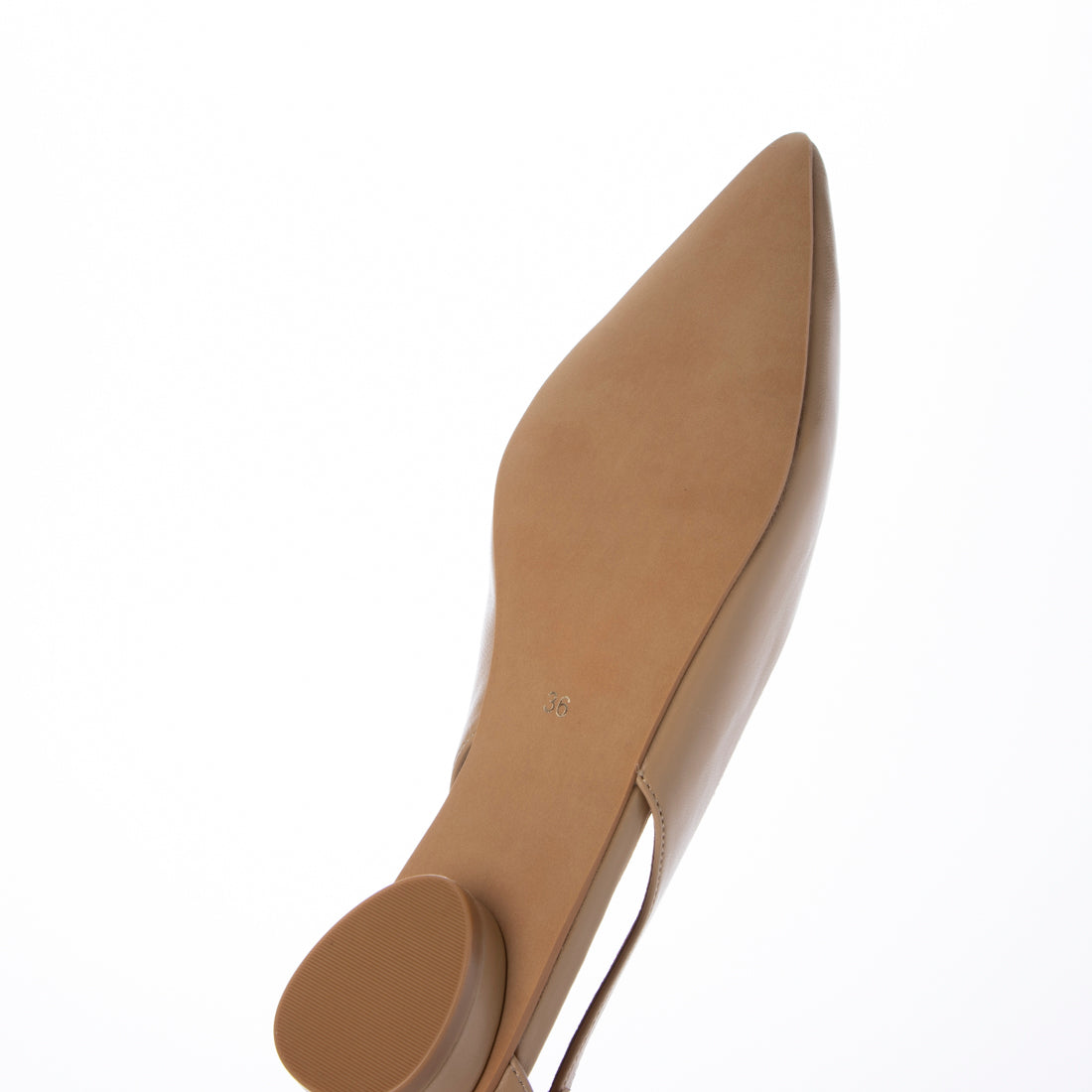 Daniella & GEMMA Back Ribbon Pointed Flat Pumps