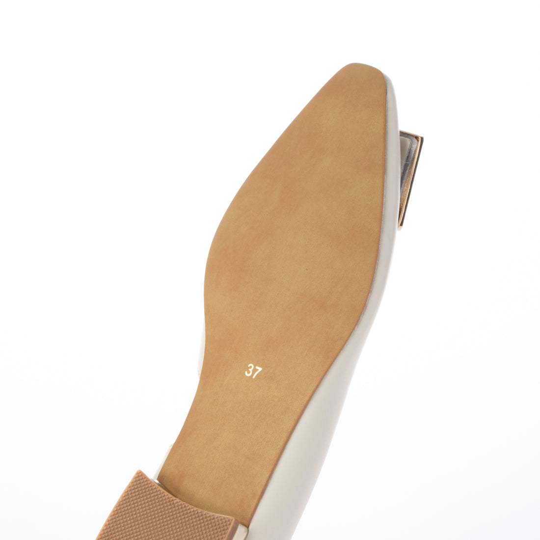 Daniella &amp; GEMMA Square motif flat pumps