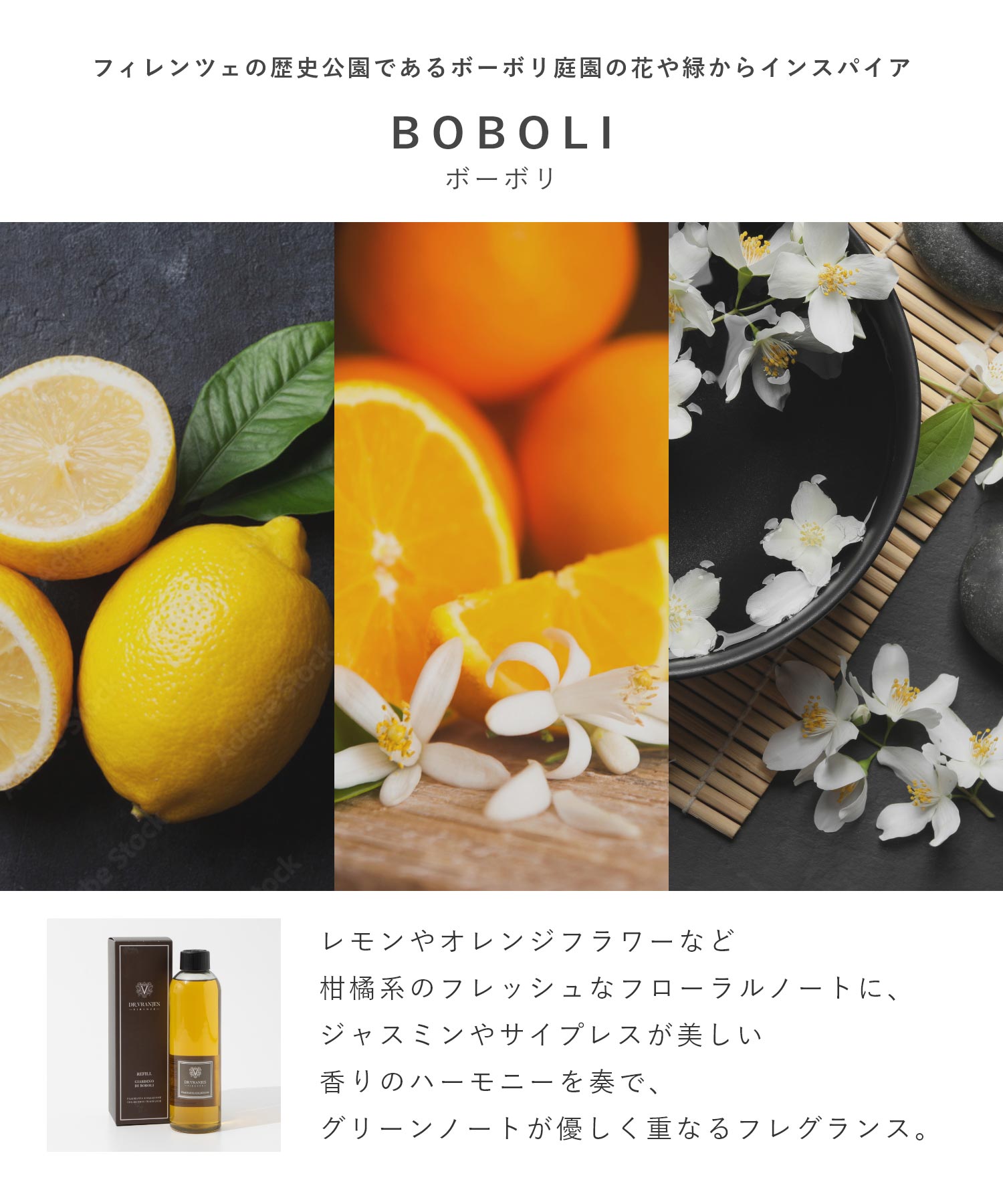 ドットール・ヴラニエス DR. VRANJES ドットール・ヴラニエス Dr. Vranjes ロッソノービレ ウードノービレ ボーボリ ディフューザー リフィル 500mL 【返品不可商品】 （レザーウード） レザーウード