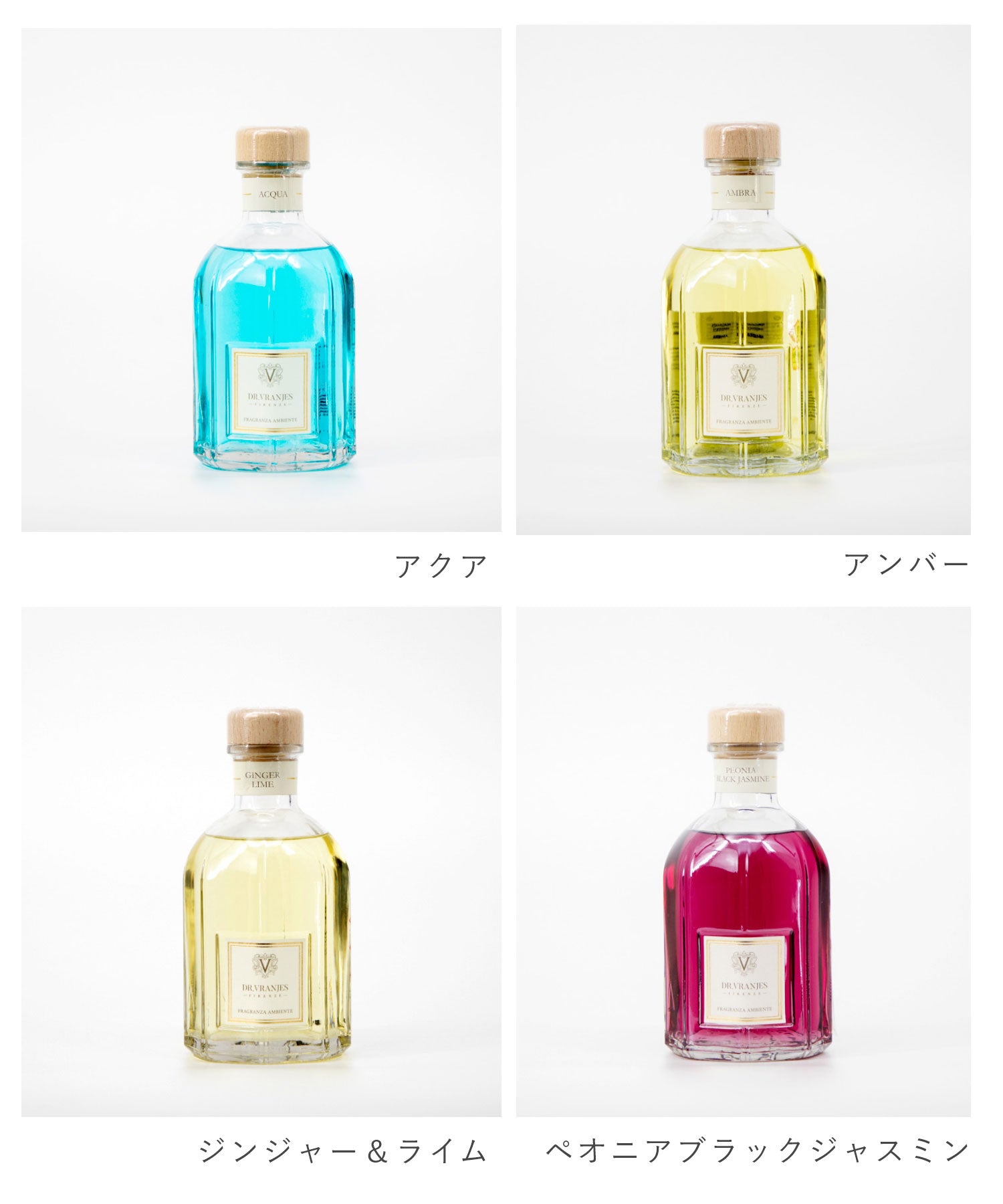 ドットール・ヴラニエス DR. VRANJES ドットール・ヴラニエス Dr. Vranjes ディフューザー 500mL 【返品不可商品】 （グリーン フラワーズ） グリーン フラワーズ