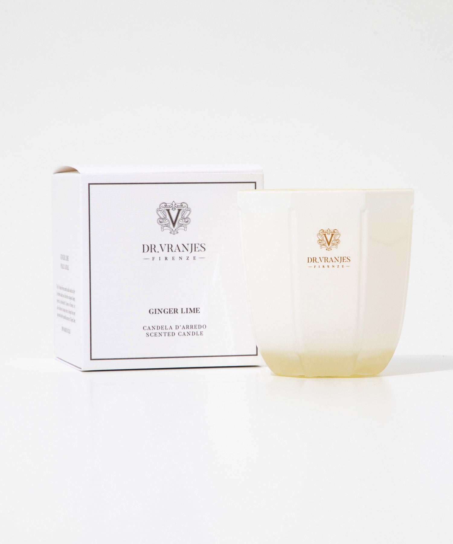 ドットール・ヴラニエス DR. VRANJES CANDELE D’ARREDO キャンドル 200g ルームフレグランス HOME FRAGRANCE ホームフレグランス 【返品不可商品】 （ジンジャーライム×パール） ジンジャーライム×パール