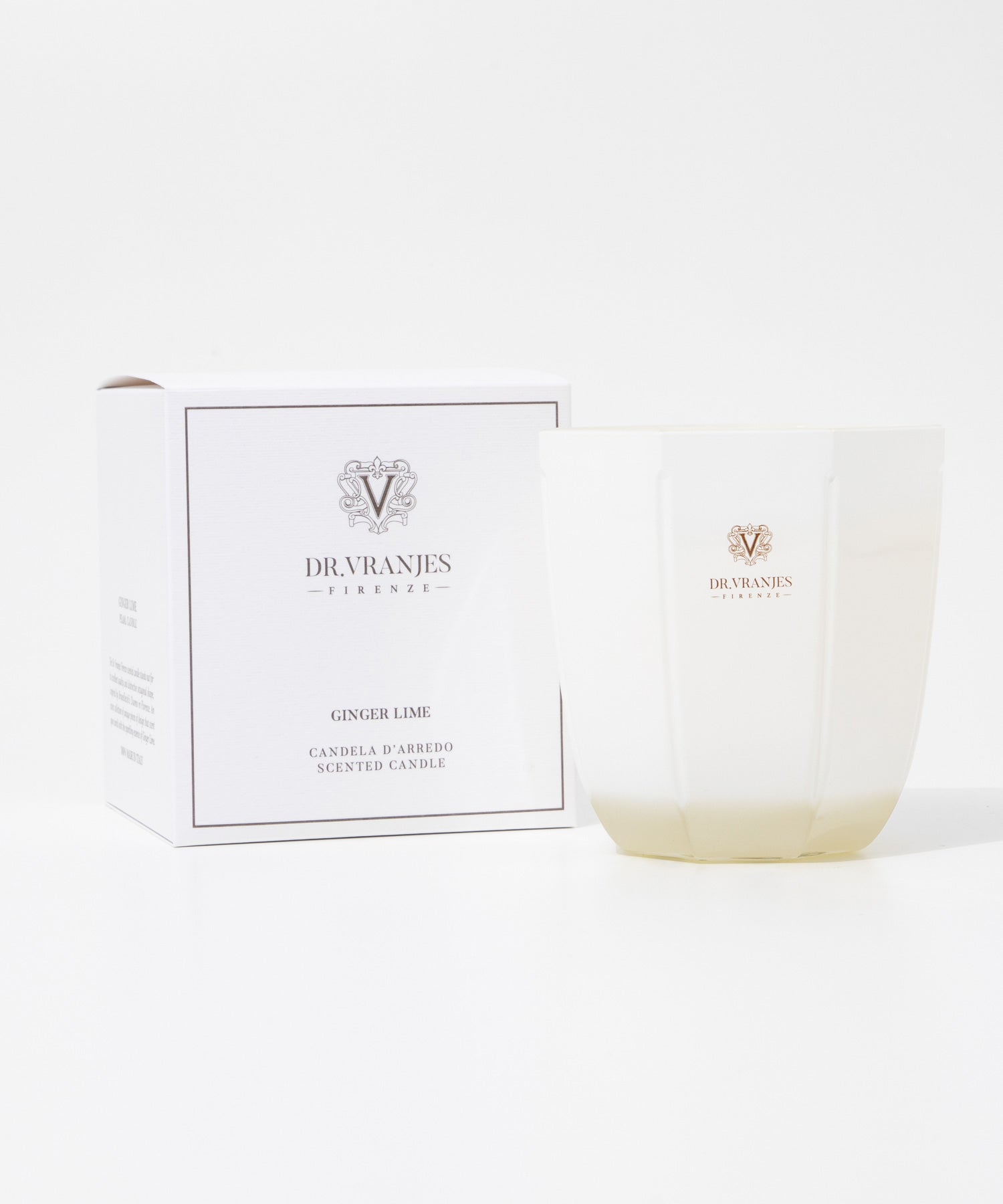 ドットール・ヴラニエス DR. VRANJES CANDELE D’ARREDO キャンドル 500g ルームフレグランス HOME FRAGRANCE ホームフレグランス 【返品不可商品】 （ジンジャーライム×パール） ジンジャーライム×パール