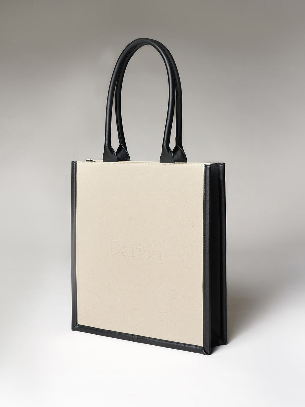 ダーリッチ トートバッグ Darich leather canvas tote bag