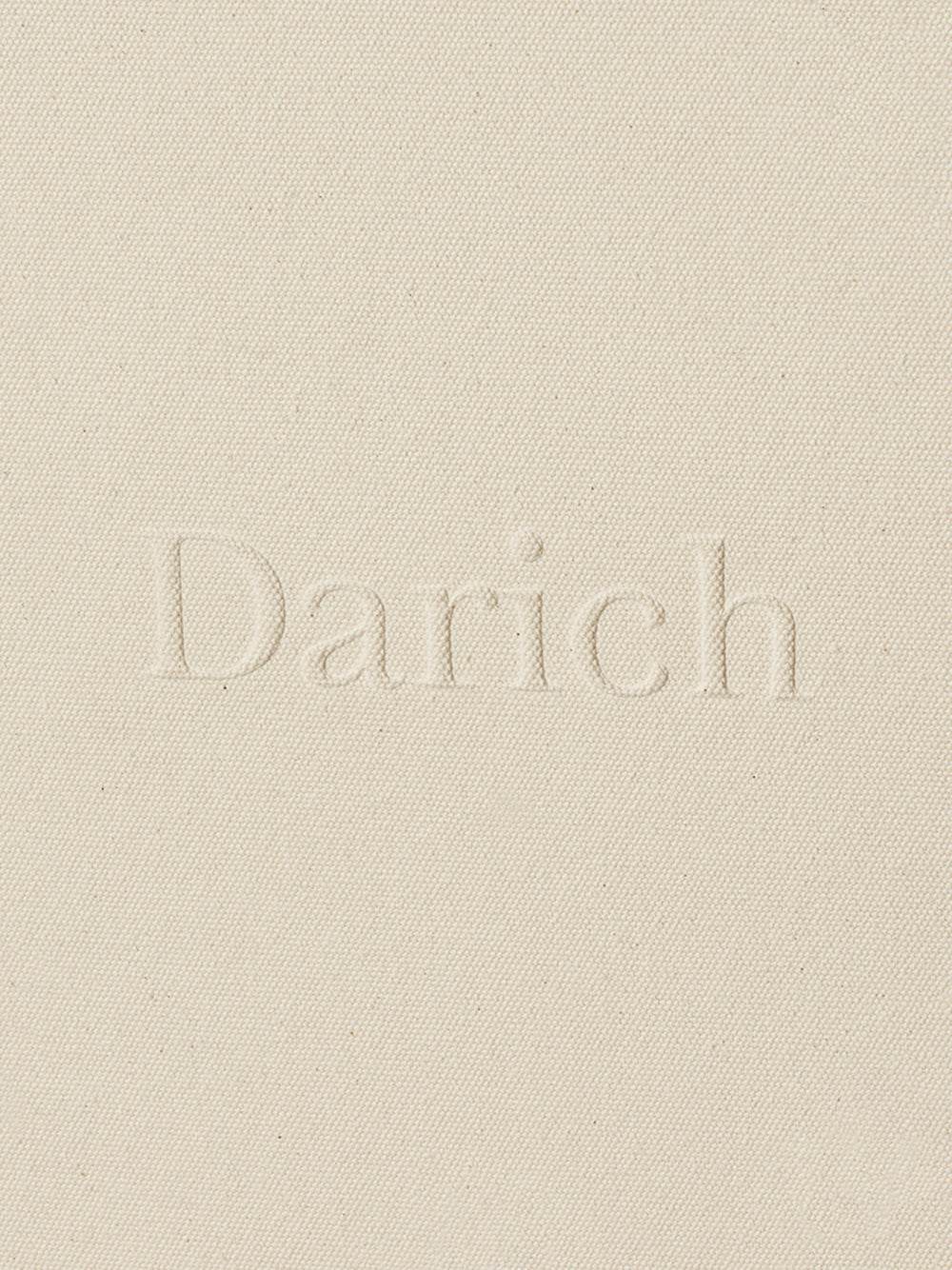 ダーリッチ Darich レザーキャンバストートバッグ （アイボリー） アイボリー