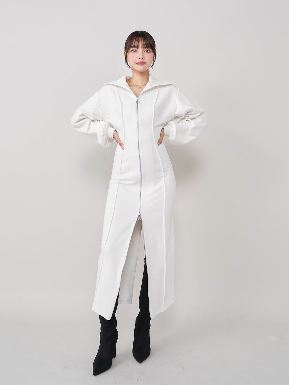 ダーリッチ Darich DDスウェットロングワンピース