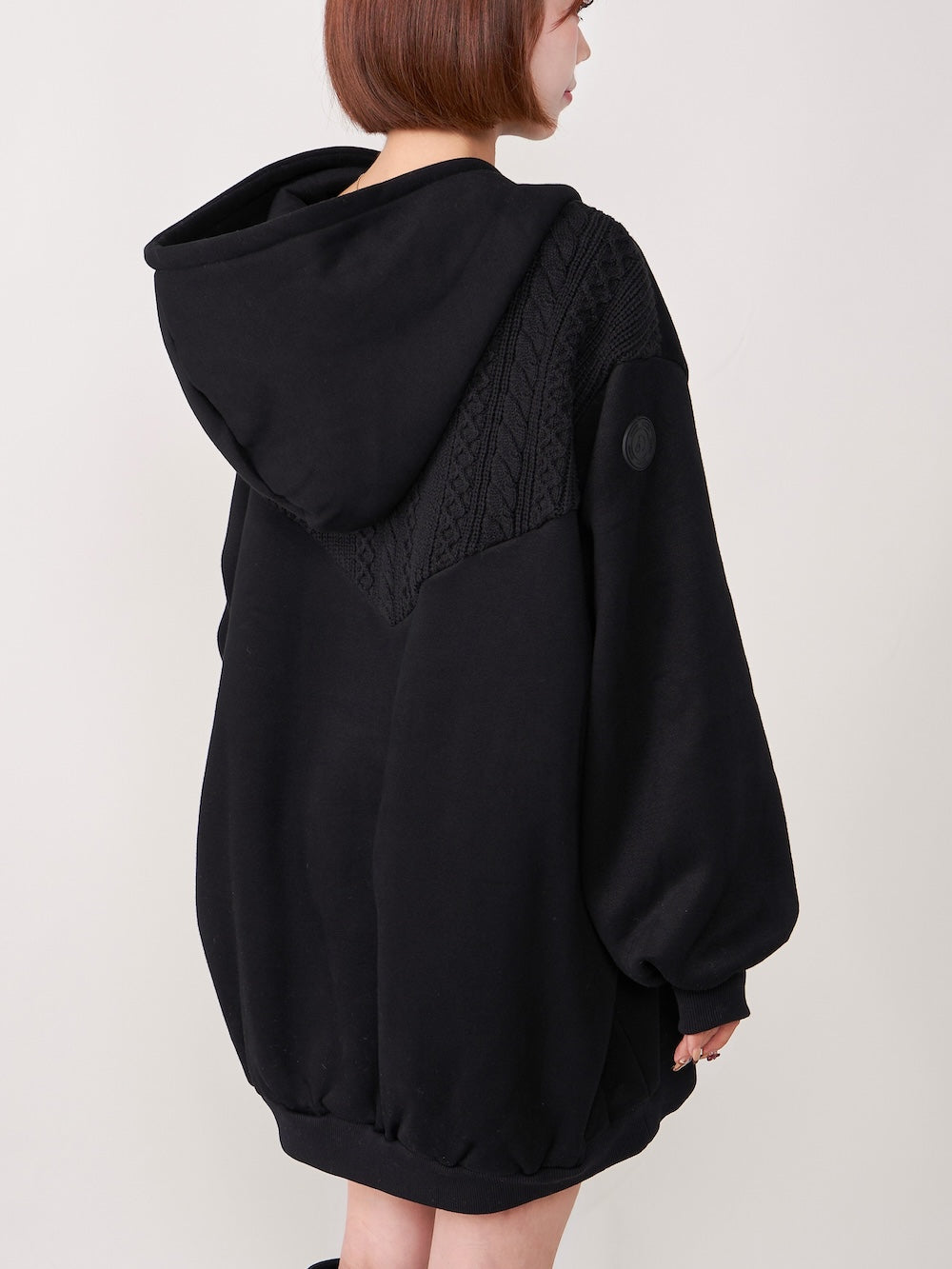 ダーリッチ Darich バックデザインスウェットビッグフーディー