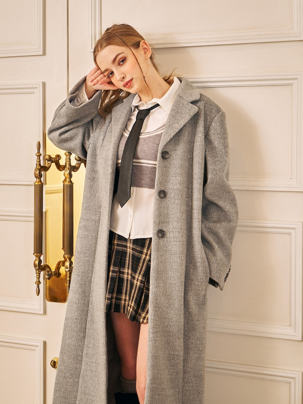 ダーリッチ Darich ベーシックテーラードロングコート