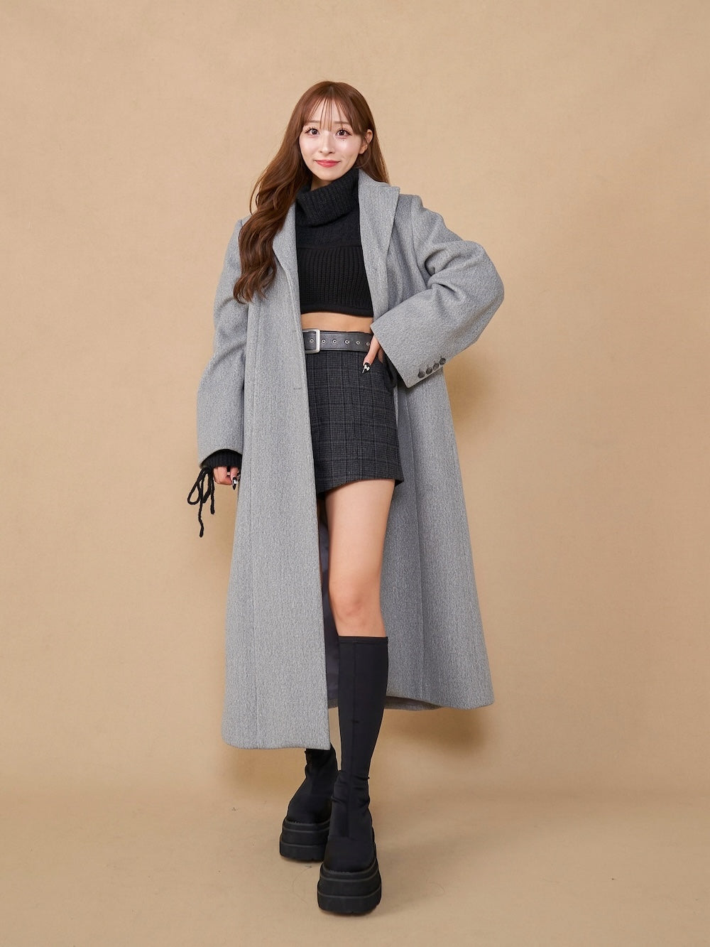ダーリッチ Darich ベーシックテーラードロングコート