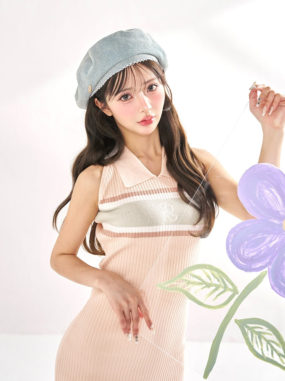ロゴアメスリニットミニワンピース　darich ロゴアメスリニットミニワンピース（ワンピース）｜Darich