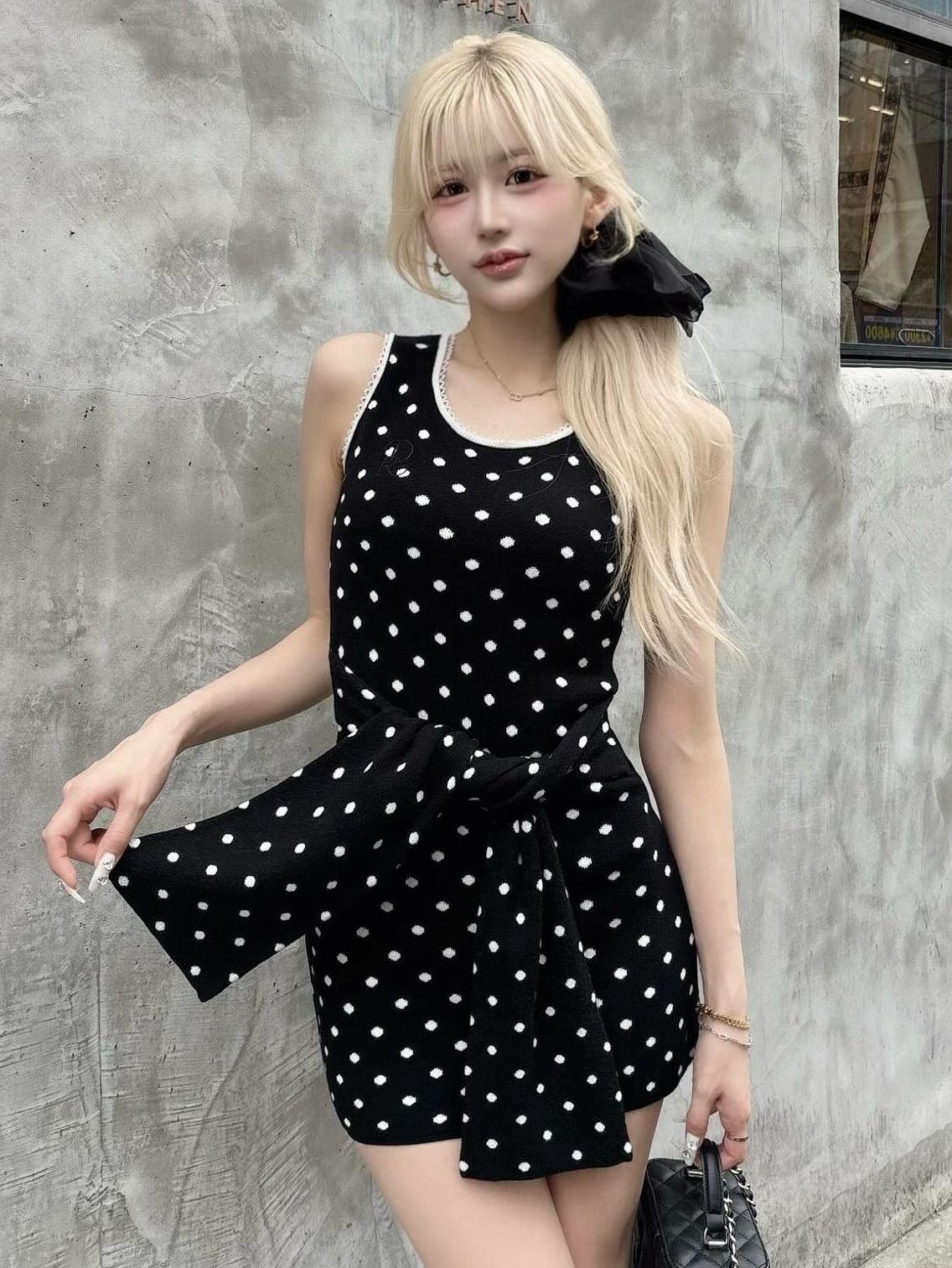 Darich アメスリフレアニットミニワンピース ivo free アメスリフレア