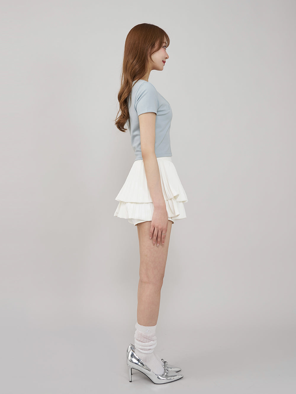 ダーリッチ Darich バインダーコンパクトTシャツ （サックス） サックス