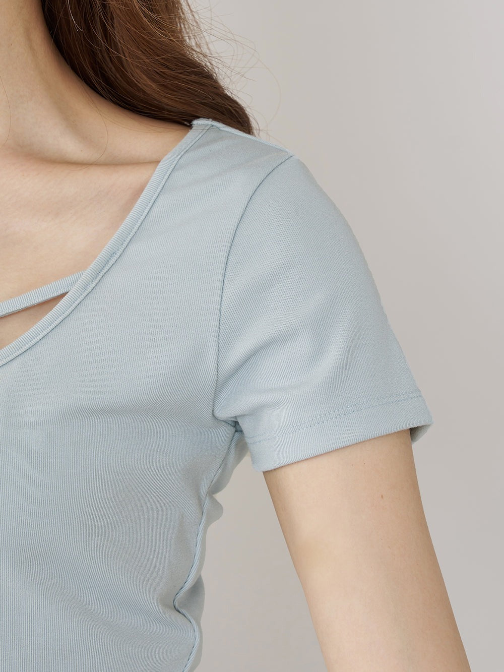 ダーリッチ Darich バインダーコンパクトTシャツ （サックス） サックス