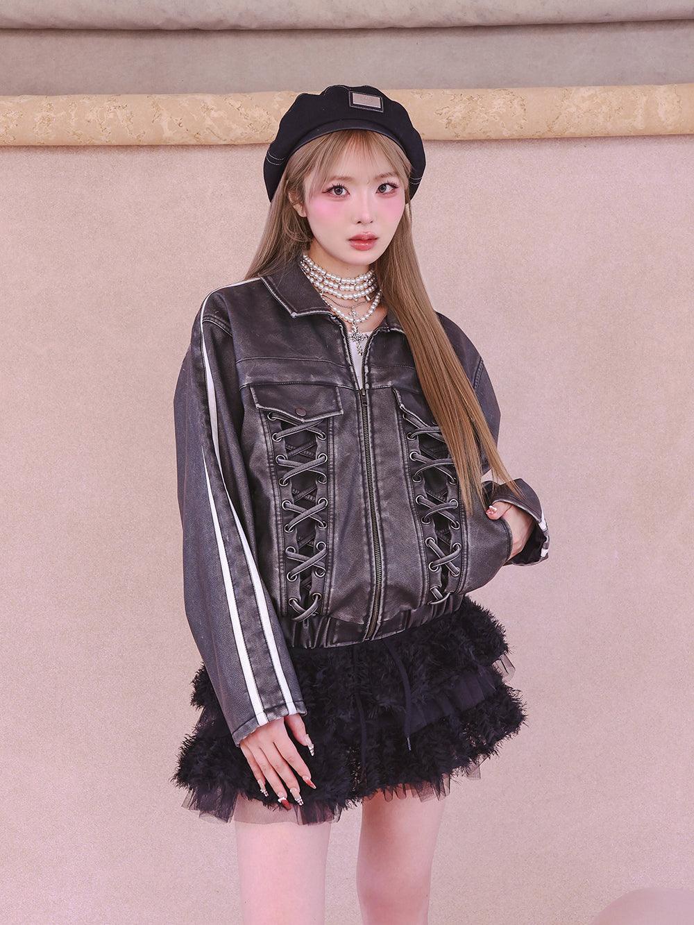 Darich Leather Over-Jacket