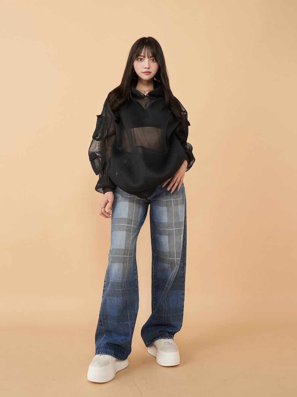 ダーリッチ Darich メッシュフーディー