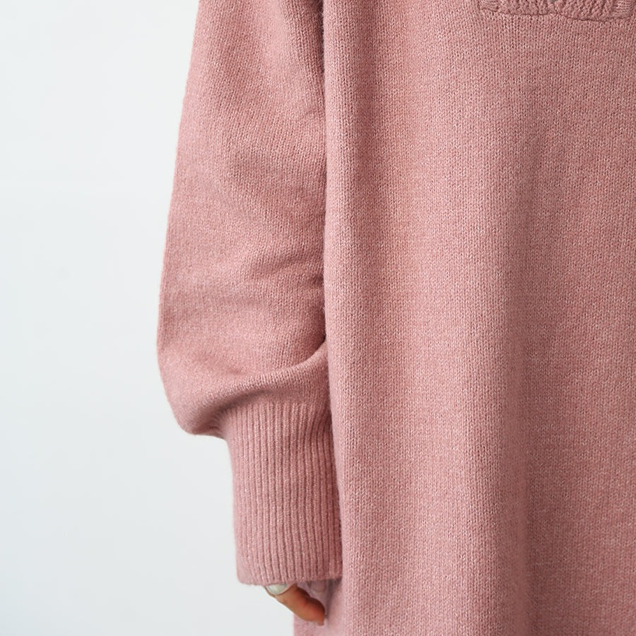 ドゥー ベル Doux Belle トップス カットソー ロング （チャコール） チャコール